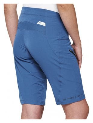 Women's 100% Airmatic Lavender Slate Blue Shorts