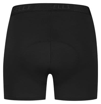 Sous-Short Velo Avec Peau Rogelli Boxer For Ladies - Femme - Noir