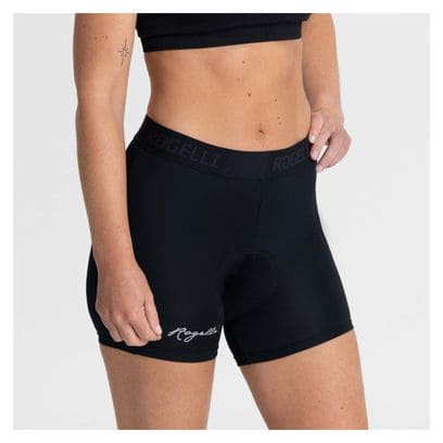 Sous-Short Velo Avec Peau Rogelli Boxer For Ladies - Femme - Noir