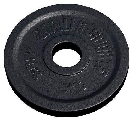 Disques Olympiques en fonte - 50/51 mm - Poids : 5 KG