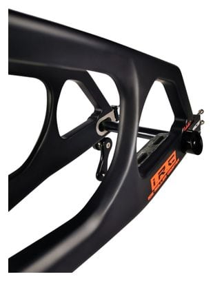 Race Ice Raptor BMX Frame Matte Black / Red