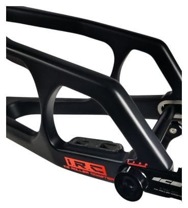 Race Ice Raptor BMX Frame Matte Black / Red