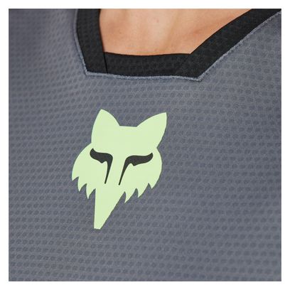 Maillot Manches Courtes Fox Defend Race Femme Gris