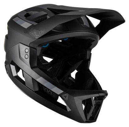 Leatt Enduro 2.0 Verwijderbare Kinband Helm Zwart