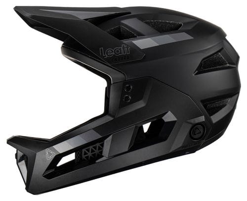 Leatt Enduro 2.0 Removable Chinstrap Helmet Black