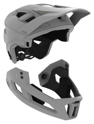 Leatt Enduro 2.0 Verwijderbare Kinband Helm Zwart
