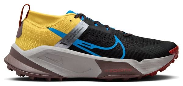 Zapatillas Nike ZoomX Zegama Trail Running Negro Azul Amarillo
