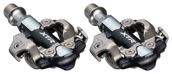 Pedales de MTB sin clip Shimano XTR PD-M9100-S1 Race SPD (ejes cortos)