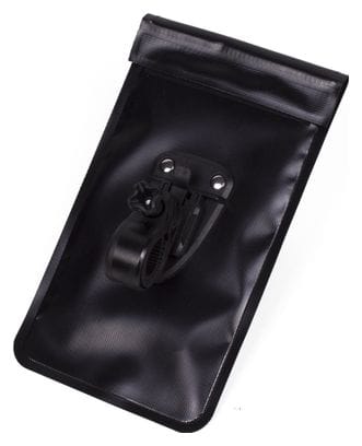 Sacoche de guidon avec support pour téléphone portable vélo noir
