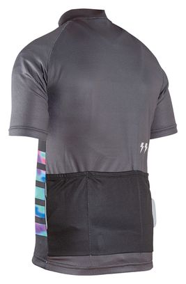 Northwave Force Evo Children's Short Sleeve Jersey Grey/Black