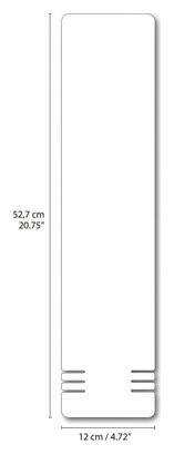 Lámina protectora para tubo diagonal Dyedbro para bicicleta eléctrica, transparente y brillante