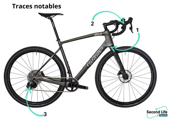 Produit Reconditionné - Gravel Bike Wilier Triestina Jena Sram Rival XPLR eTap AXS 12V 700 mm Smokey Matt 2022