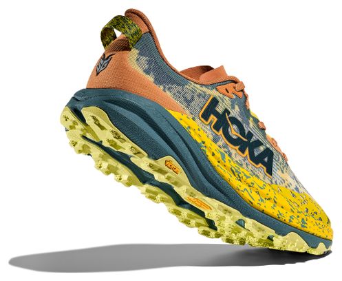 Chaussures Trail Hoka Speedgoat 6 Jaune/Orange/Bleu Homme