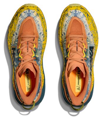 Chaussures Trail Hoka Speedgoat 6 Jaune/Orange/Bleu Homme