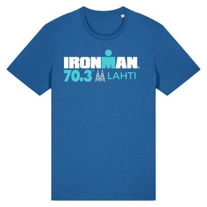 T-Shirt Manches Courtes Ironman 70.3 Finland Bleu Royal Homme