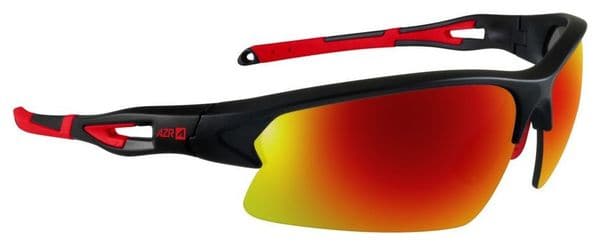 Lunettes AZR Huez Noir/Rouge/Écran rouge multicouche