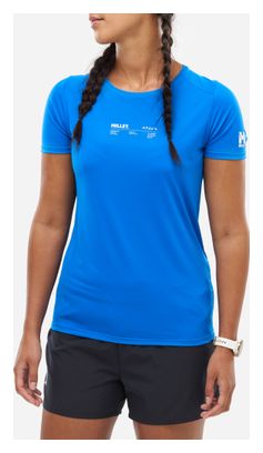 T-Shirt Technique Millet Intense Essential Bleu Femme