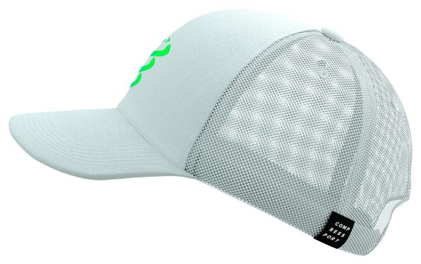 Compressport Trucker Cap - White/Blue/Green