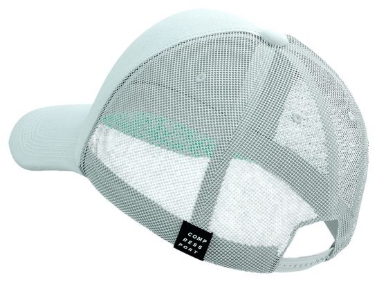 Compressport Trucker Cap - White/Blue/Green