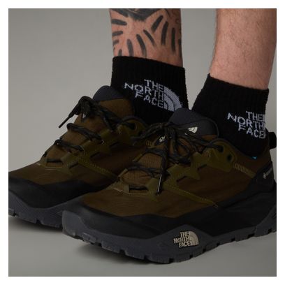 Zapatillas de senderismo The North Face Offtrail Gore-Tex verde/marrón para hombre