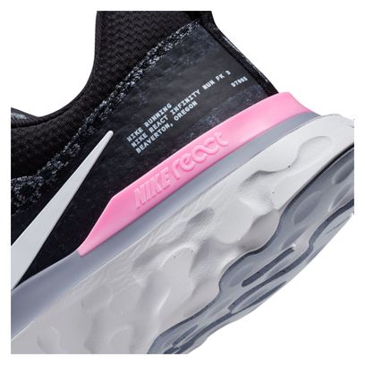 Nike React Infinity Run Flyknit 3 Schoenen Zwart