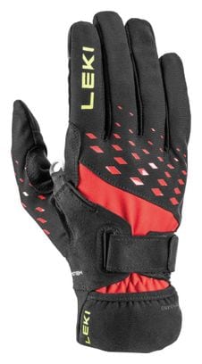 Guantes Leki Ultra Trail Storm Negro/Rojo