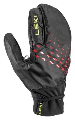 Guantes Leki Ultra Trail Storm Negro/Rojo