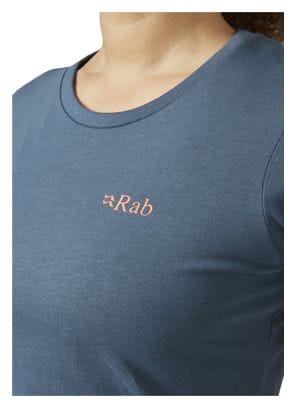 Dames Rab Stance Cinderblauw T-Shirt