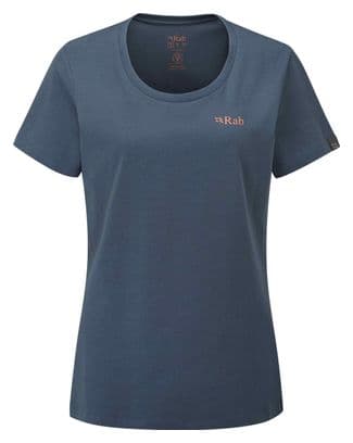 T-Shirt für Frauen Rab Stance Cinder Blue
