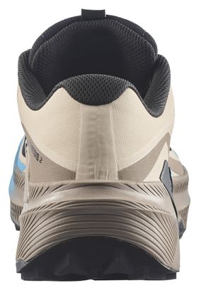 Salomon Genesis 2 GTX Men's Trail Running Shoes in Beige/Blue