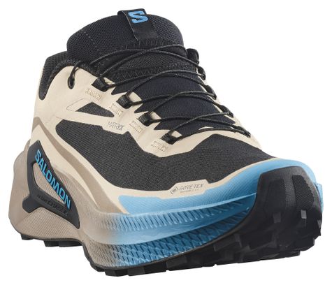 Salomon Genesis 2 GTX Men's Trail Running Shoes in Beige/Blue