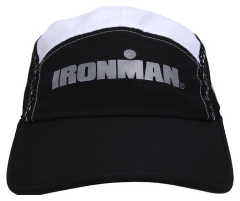 Ironman Run Cap Black/White