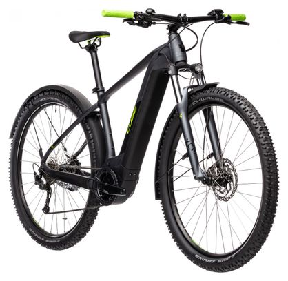 Cube Reaction Hybrid Performance 625 Allroad Electric Hardtail MTB Shimano Alivio 9S 625 Wh 27.5'' Iridium Grey Green 2021