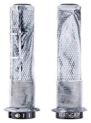 Paire de Grips DMR Deathgrip2 Flange Grips Camouflage neige