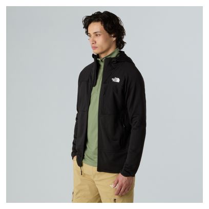 The North Face Stormgap Power Grid Hoodie Polar Fleece Black para hombre