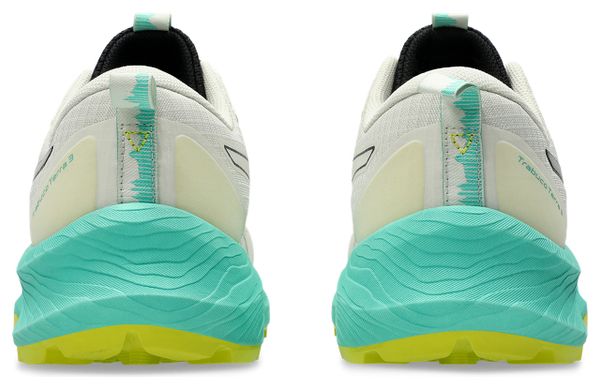 Chaussures Trail Asics Gel-Trabuco Terra 3 Beige/Vert Homme