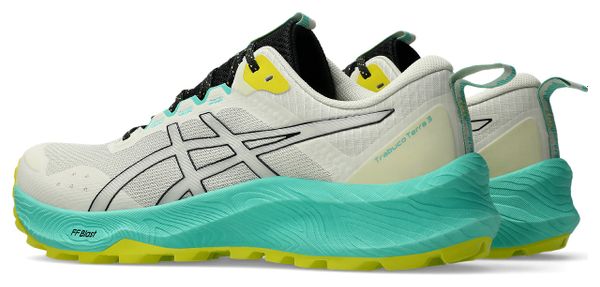 Chaussures Trail Asics Gel-Trabuco Terra 3 Beige/Vert Homme