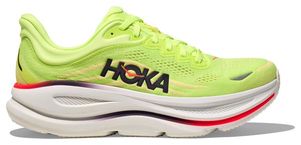 Zapatillas de running Hoka Bondi 9 amarillas para hombre