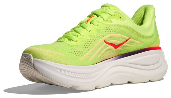 Zapatillas de running Hoka Bondi 9 amarillas para hombre