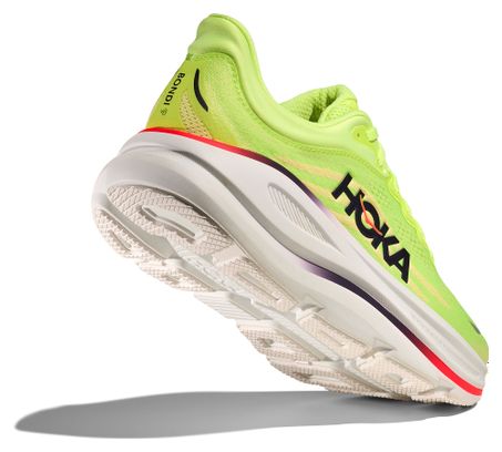Zapatillas de running Hoka Bondi 9 amarillas para hombre