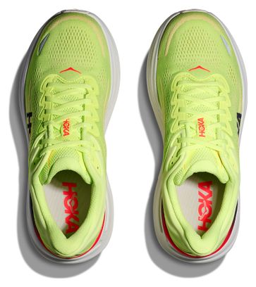 Zapatillas de running Hoka Bondi 9 amarillas para hombre
