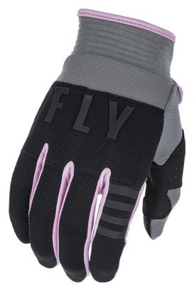 Guantes Fly Racing F-16 Mujer Negro / Gris / Rosa