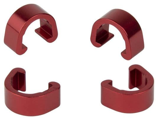 Clip Durite Insight C-Clips Rouge x4