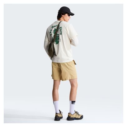 Maglietta The North Face Retro Earth bianca da uomo