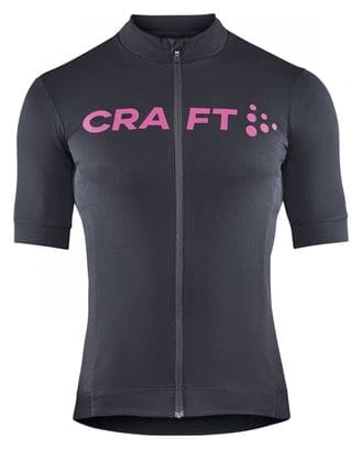Craft Essence Bike Short Sleeve Jersey Grey Pink