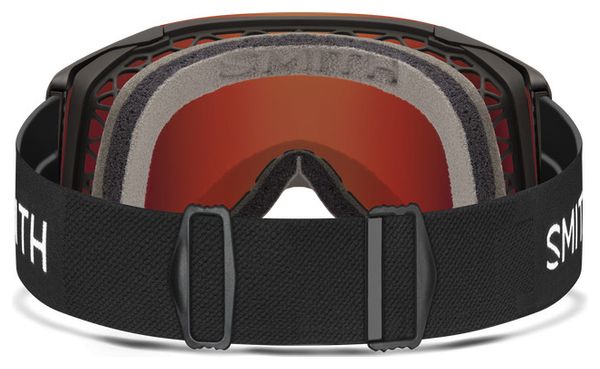 Smith Rhythm MTB Goggle Black + ChromaPop Everyday Red Mirror