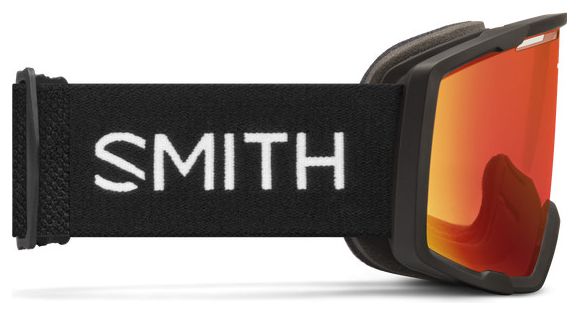 Masque VTT Smith Rhythm MTB Black + ChromaPop Everyday Red Mirror