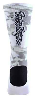 Calcetines Troy Lee Designs Signature Performance Cement Camo Gris