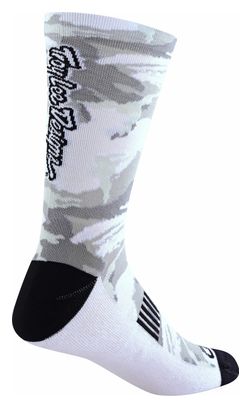 Calcetines Troy Lee Designs Signature Performance Cement Camo Gris
