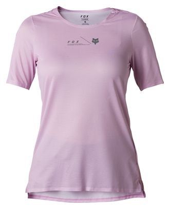 Maillot Manches Courtes Fox Flexair Femme Rose